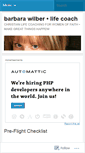 Mobile Screenshot of barbarawilber.wordpress.com