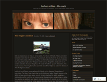 Tablet Screenshot of barbarawilber.wordpress.com
