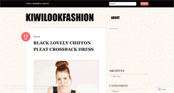 Desktop Screenshot of kiwilookfashion.wordpress.com