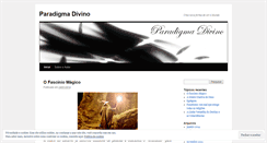 Desktop Screenshot of paradigmadivino.wordpress.com
