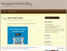 Tablet Screenshot of hangingpotrackblog.wordpress.com