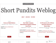 Tablet Screenshot of blackresources.wordpress.com
