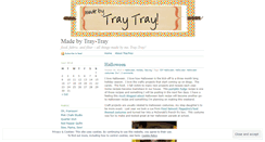 Desktop Screenshot of madebytraytray.wordpress.com