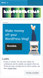 Mobile Screenshot of enlouquecidas.wordpress.com