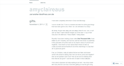 Desktop Screenshot of amyclaireaus.wordpress.com