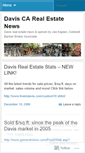 Mobile Screenshot of liveindavis.wordpress.com