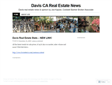 Tablet Screenshot of liveindavis.wordpress.com