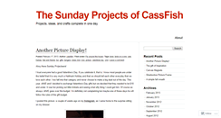 Desktop Screenshot of cassfish.wordpress.com
