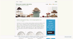 Desktop Screenshot of gilliamrecipes.wordpress.com