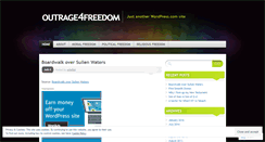 Desktop Screenshot of outrage4freedom.wordpress.com