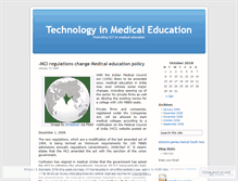 Tablet Screenshot of medrc.wordpress.com