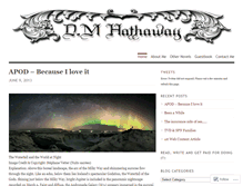 Tablet Screenshot of daniahhathaway.wordpress.com