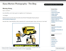 Tablet Screenshot of ilianamortonphotography.wordpress.com