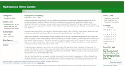 Desktop Screenshot of hydroponicshomeblog.wordpress.com