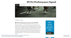 Desktop Screenshot of dutriperformance.wordpress.com