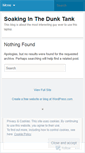 Mobile Screenshot of dunktank79.wordpress.com