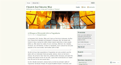 Desktop Screenshot of chawpjaichiangmai.wordpress.com