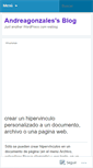 Mobile Screenshot of andreagonzales.wordpress.com