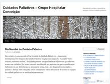 Tablet Screenshot of cuidadospaliativosghc.wordpress.com