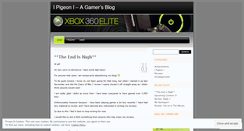 Desktop Screenshot of gamingpigeon.wordpress.com