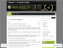 Tablet Screenshot of gamingpigeon.wordpress.com