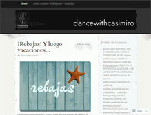 Tablet Screenshot of dancewithcasimiro.wordpress.com