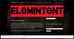 Desktop Screenshot of elemintent.wordpress.com