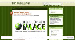 Desktop Screenshot of donboscoimage.wordpress.com