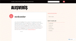 Desktop Screenshot of alisverisa.wordpress.com