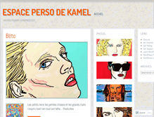 Tablet Screenshot of kamel190.wordpress.com