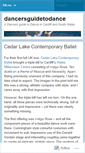 Mobile Screenshot of dancersguidetodance.wordpress.com