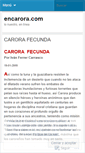 Mobile Screenshot of encarora.wordpress.com