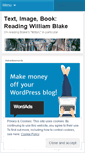 Mobile Screenshot of imaginingwilliamblake.wordpress.com