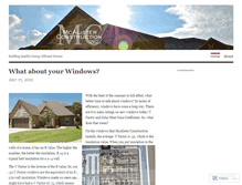 Tablet Screenshot of mcalisterconstruction.wordpress.com