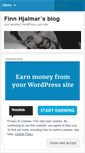 Mobile Screenshot of finnhjalmar.wordpress.com