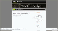 Desktop Screenshot of duniamascha.wordpress.com