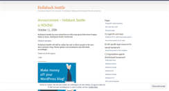Desktop Screenshot of hollabackseattle.wordpress.com