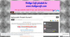 Desktop Screenshot of hallyucafe.wordpress.com