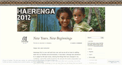 Desktop Screenshot of haerenga2012.wordpress.com