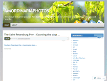 Tablet Screenshot of amordinariaphotos.wordpress.com