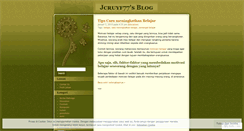 Desktop Screenshot of jcruyf77.wordpress.com