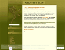 Tablet Screenshot of jcruyf77.wordpress.com