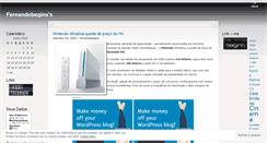 Desktop Screenshot of fernandobegins.wordpress.com
