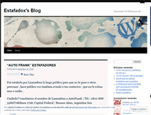 Tablet Screenshot of estafadox.wordpress.com