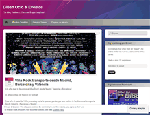 Tablet Screenshot of dibeneventos.wordpress.com