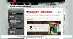 Desktop Screenshot of passionatelyrivalicious.wordpress.com