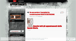 Desktop Screenshot of ecoappuntamenti.wordpress.com