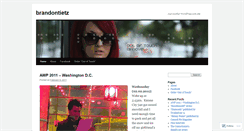 Desktop Screenshot of brandontietz.wordpress.com