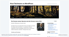 Desktop Screenshot of kteichmann.wordpress.com