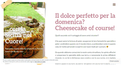 Desktop Screenshot of mangiarechepassione.wordpress.com